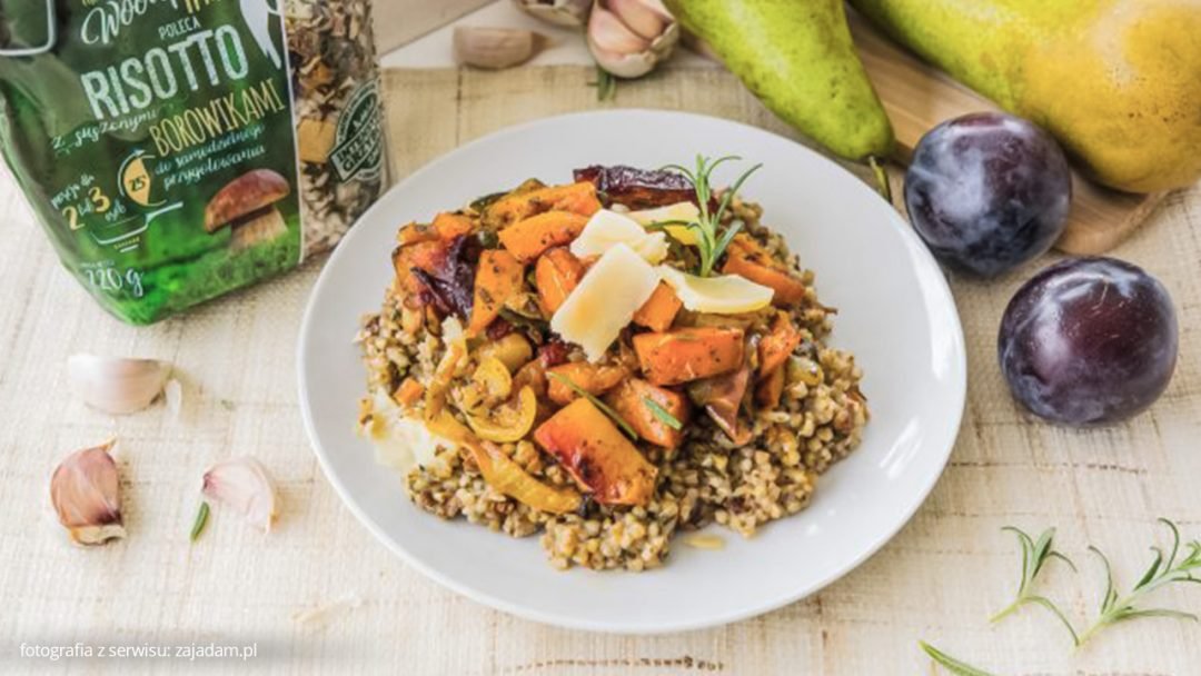 Chanterelle Kashotto with Caramelized Vegetables Woodpecker
